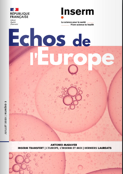 Photo de la premiere page du magasine "Les echos de l'Europe N°3"