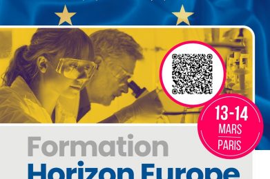 Affiche formation Horizon Europe