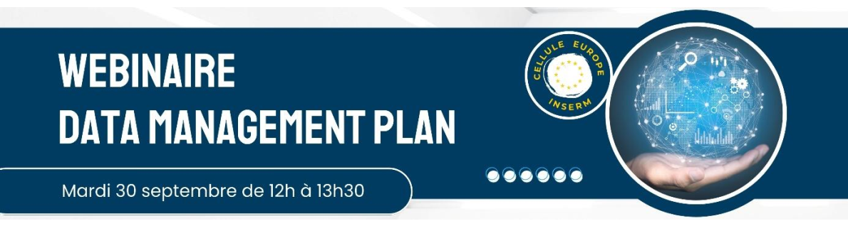 Agenda Webinaires Horizon Europe - Septembre 2025-data Management